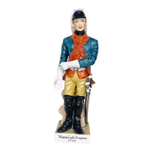 Andrea by Sadek Morgan's VA Riflemen 1776 Revolution Soldier Figurine Porcelain - Picture 6 of 6